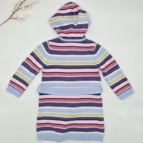 Vintage Gymboree 2005 "Winter Princess" Hooded Cardigan Sweater & Belt Size 3T - Picture 2 of 4